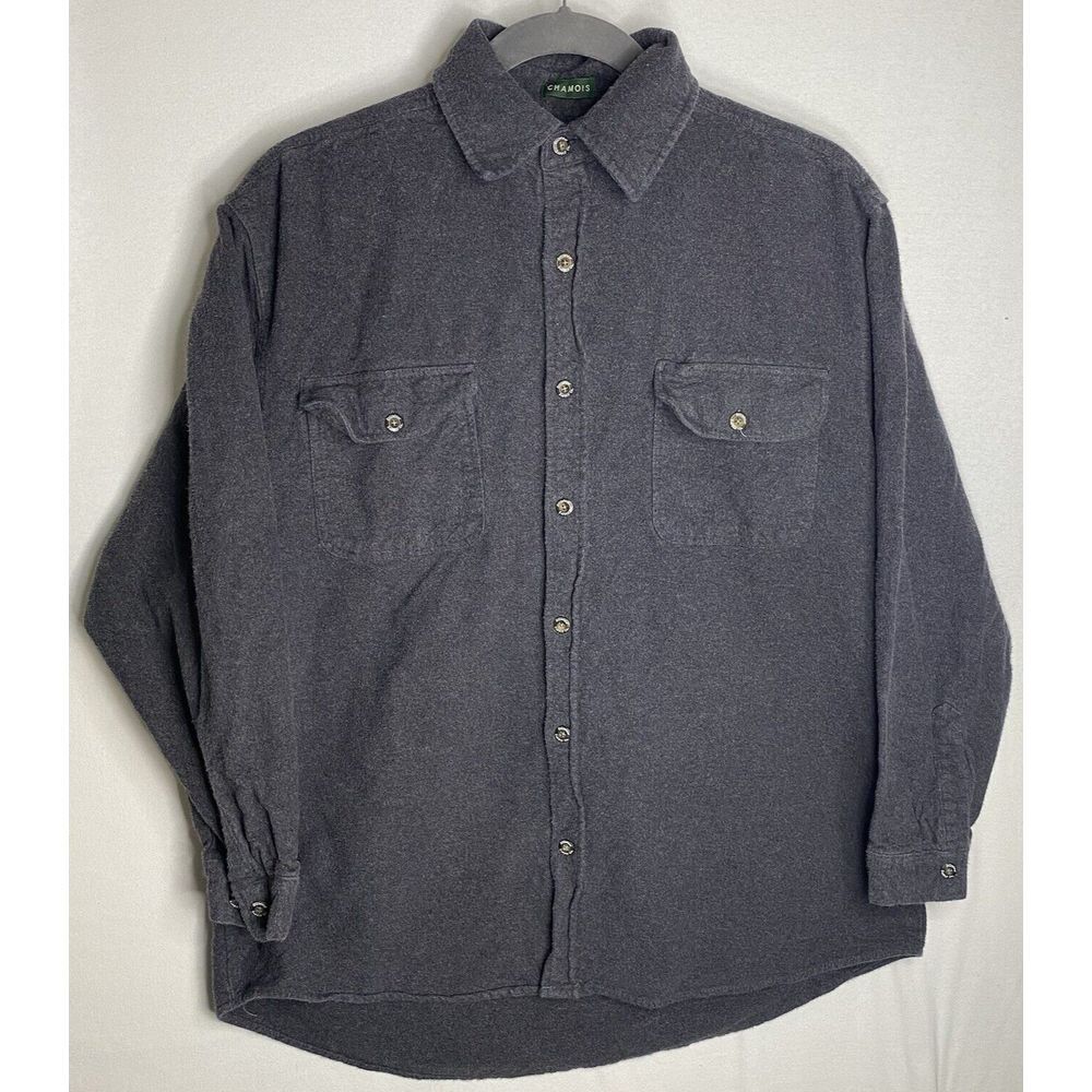 Stillwater Supply Co Chamois Heavy Weight Flannel 2XLT Blue Men's